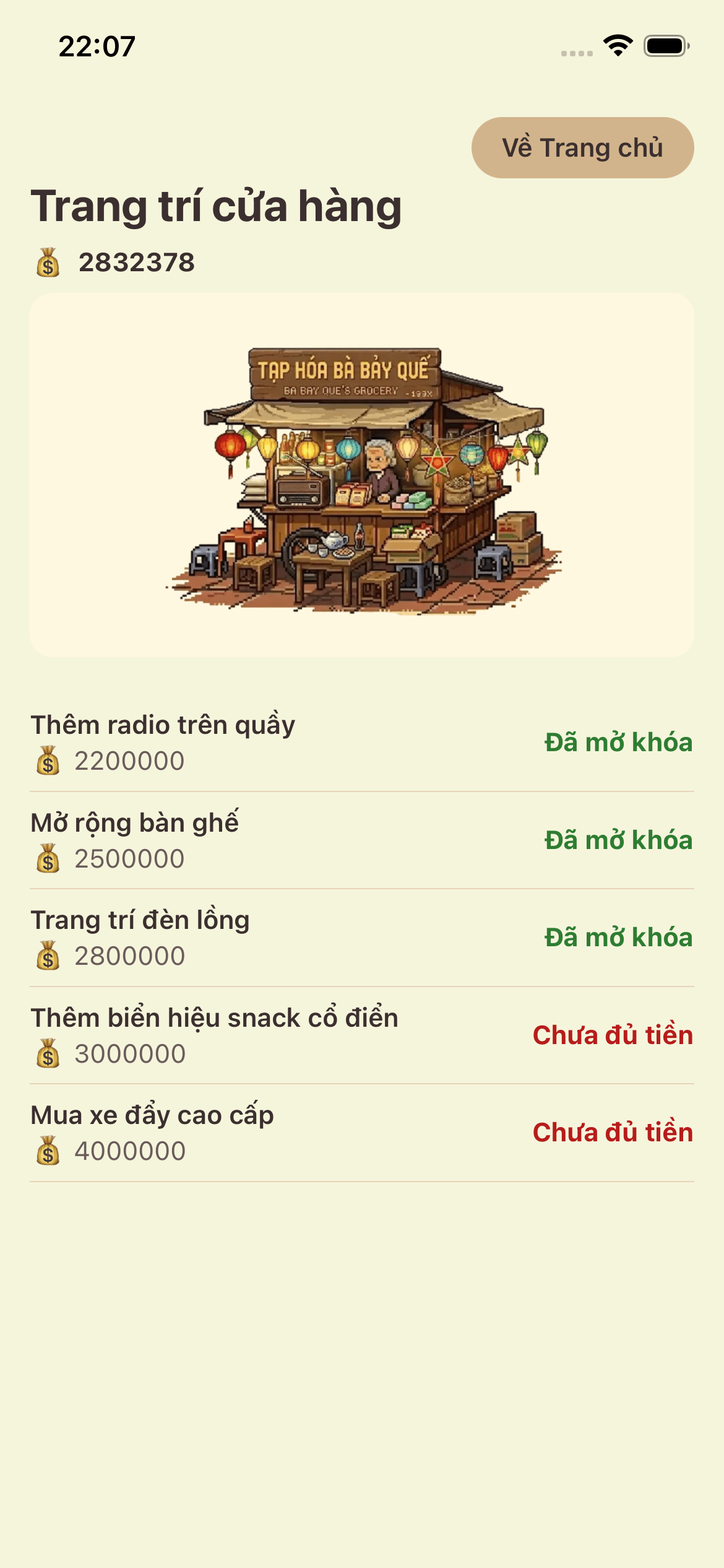 Giao diện ứng dụng - 22:11:34